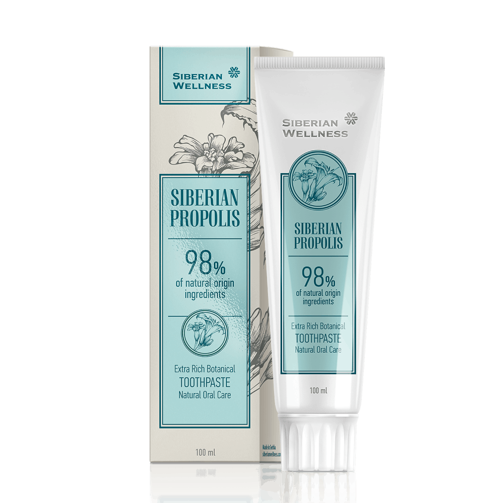 2 SIBERIAN PROPOLIS Extra Rich Botanical Toothpaste, 100 ml -20%