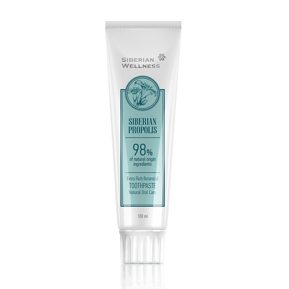Купи 2 Siberian Propolis Extra Rich Botanical Toothpaste Natural Oral Care 100 мл со скидкой 20%