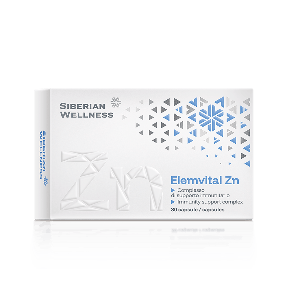 Set: Acquista 3, ricevi 4 Elemvital Zn, 30 capsule